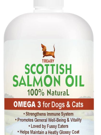 Scottish Salmon Oil For Dogs, Cats & Pets (500ml)