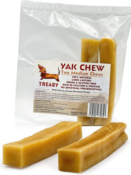Treaby Himalayan Yak Milk Chews (2-Pack) - Medium